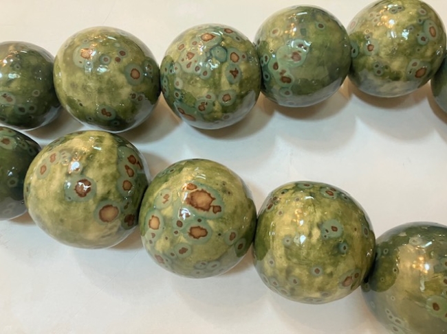 Collier mural - Le Souffle de Jade I N°01