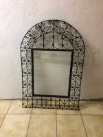 Cadre, tableau fer forgé