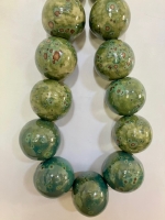 Collier mural - Le Souffle de Jade I N°01